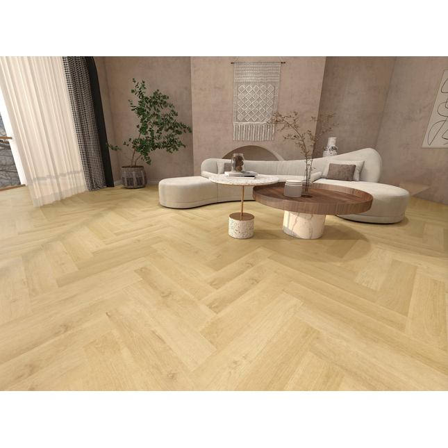 Flooring 7mm Herringbone Hybird Blackbutt