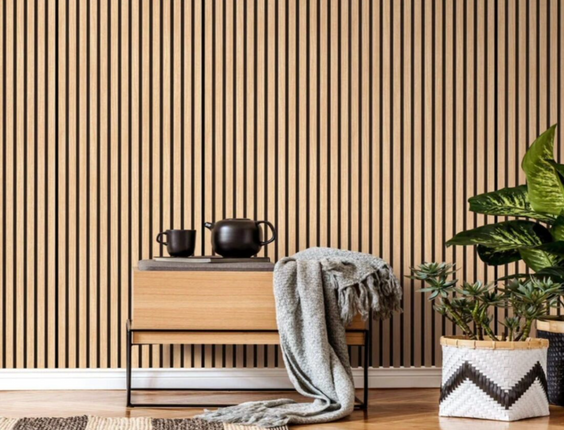 Indoor Wall Profiles Natural Wood