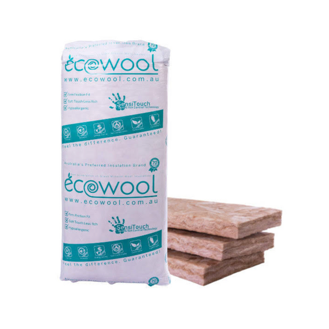 Ecowool Acoustic Wall Batts R2.0HD 430mm 9.98m2