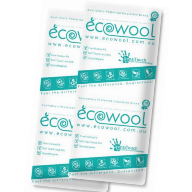 Ecowool Ceiling Batts R3.0 580mm 10.09m2